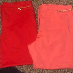 Bundle of Calvin Klein ankle pants size 16